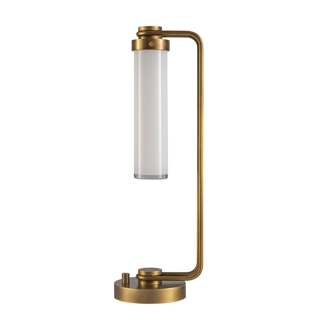 Quintiesse QN-WYNWOOD-TL-VBS Wynwood 1 Light Table Lamp Vintage Brass