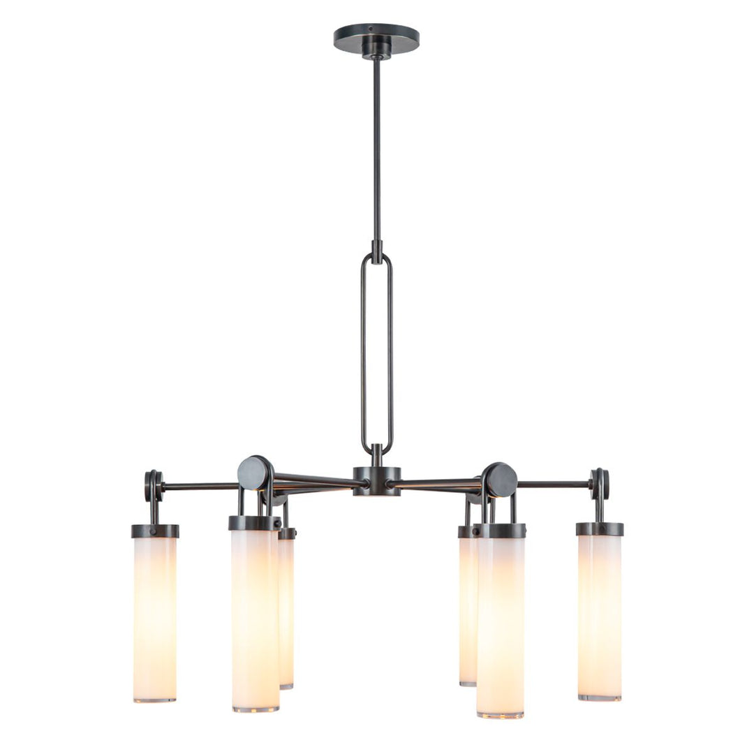 Quintiesse QN-WYNWOOD6-UBZ Wynwood 6 Light Chandelier Urban Bronze