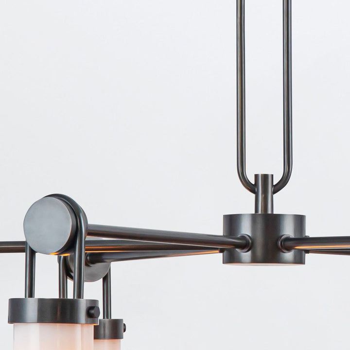 Quintiesse QN-WYNWOOD6-UBZ Wynwood 6 Light Chandelier Urban Bronze