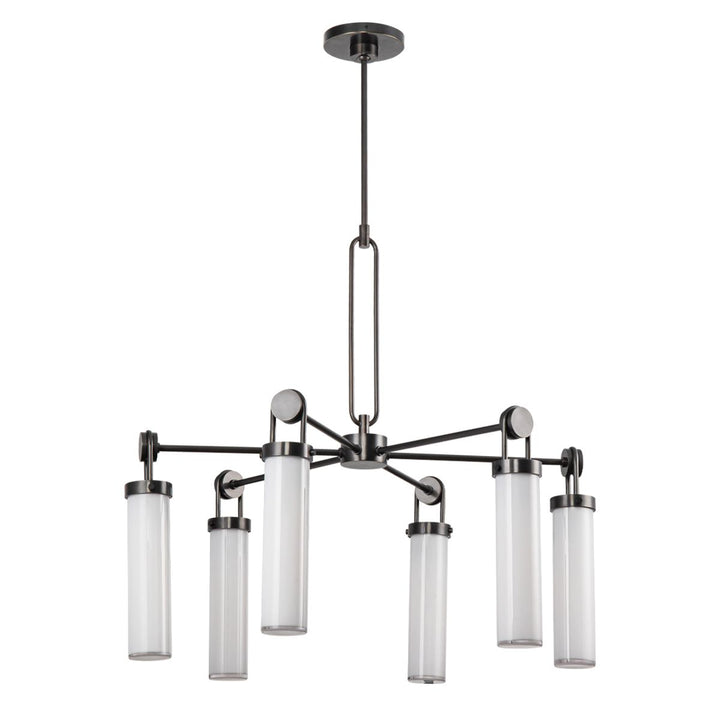 Quintiesse QN-WYNWOOD6-UBZ Wynwood 6 Light Chandelier Urban Bronze