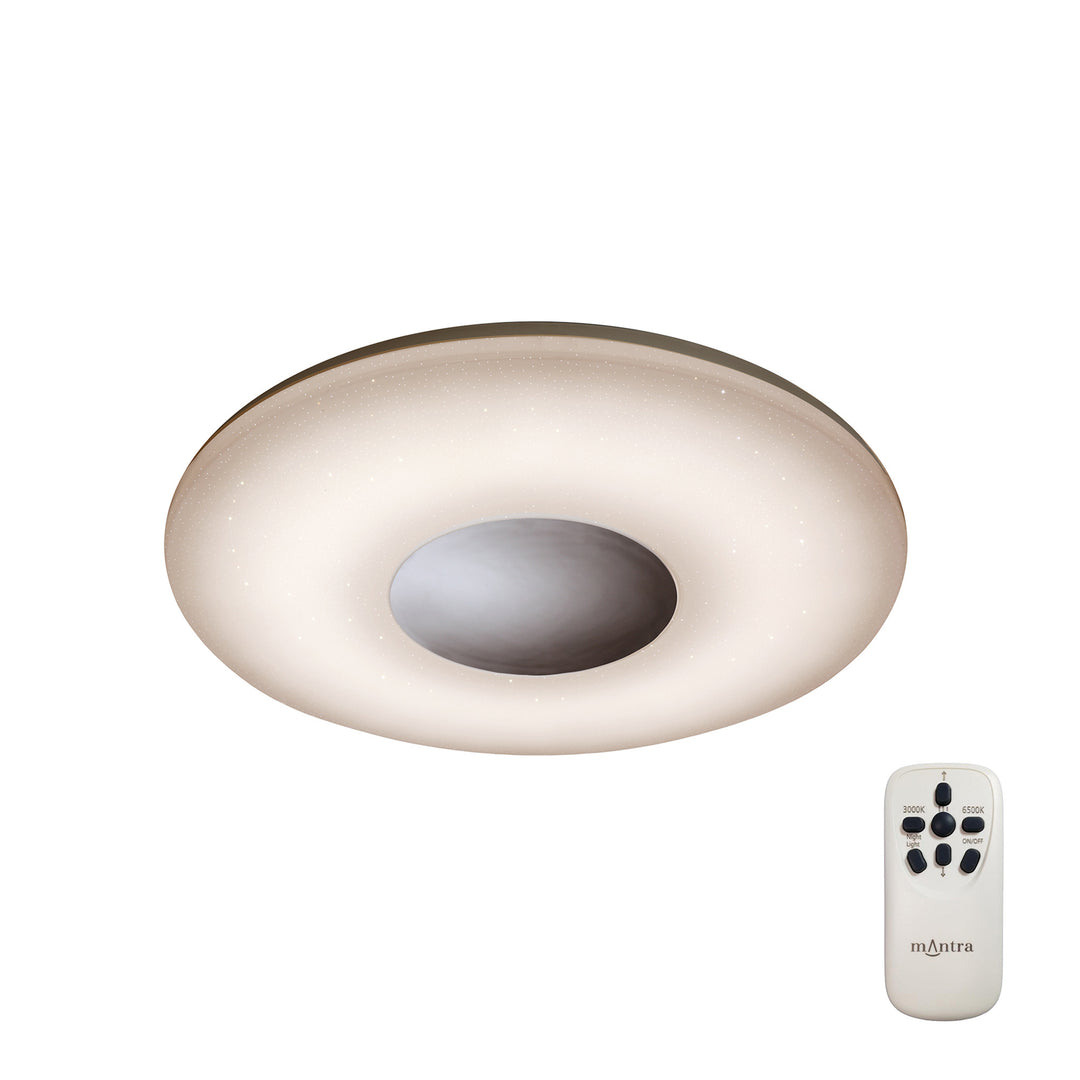 Mantra M3692 Reef 60W Tuneable White Dimmable Flush Fitting Remote Control