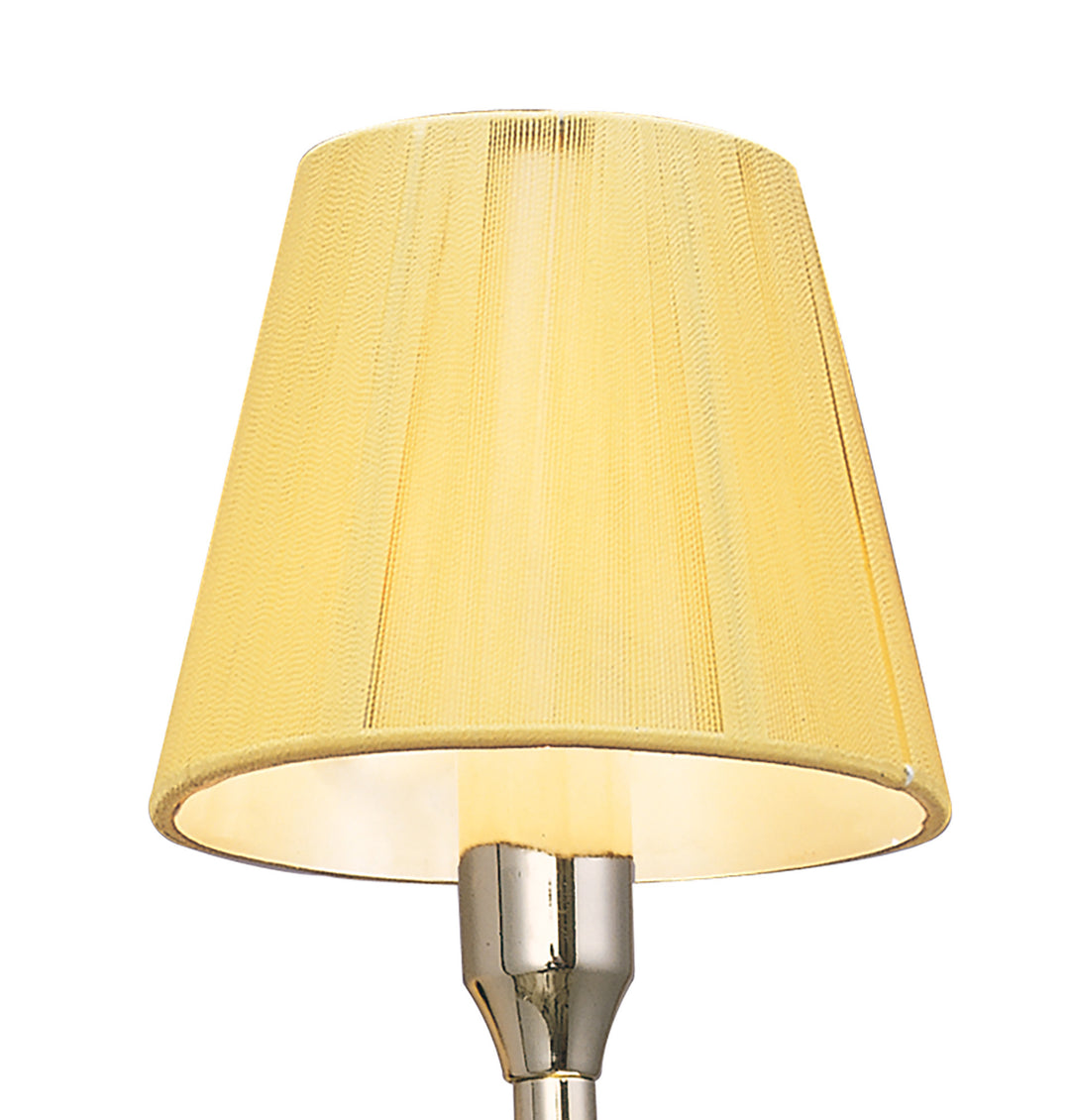 Mantra M0347PB/S Siena Switched Wall Lamp 1 Light