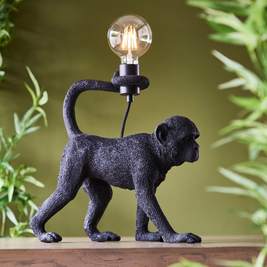 Endon 106791 Capuchin 1 Light Table Lamp Matt Black