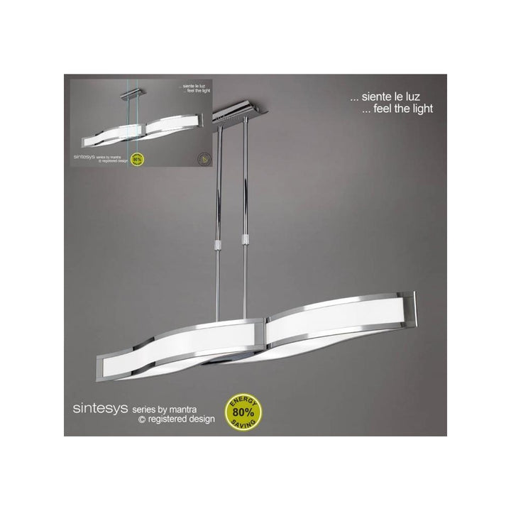 Mantra Sintesys M0666 4 light in chrome