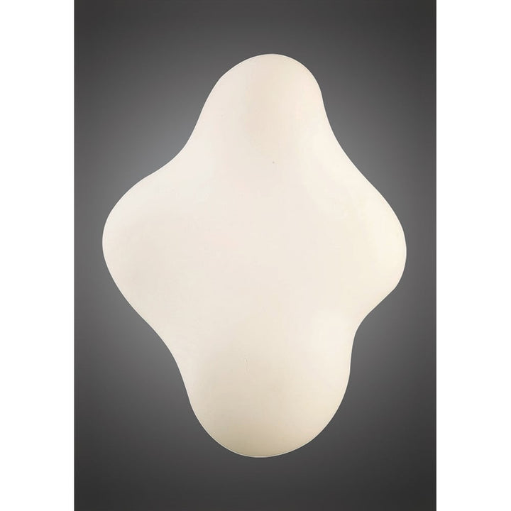 Mantra M1885 Eos Ceiling/Wall Light LED Opal White