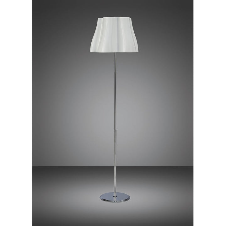 Mantra M3722 Miss Floor Lamp 3 Light Gloss White