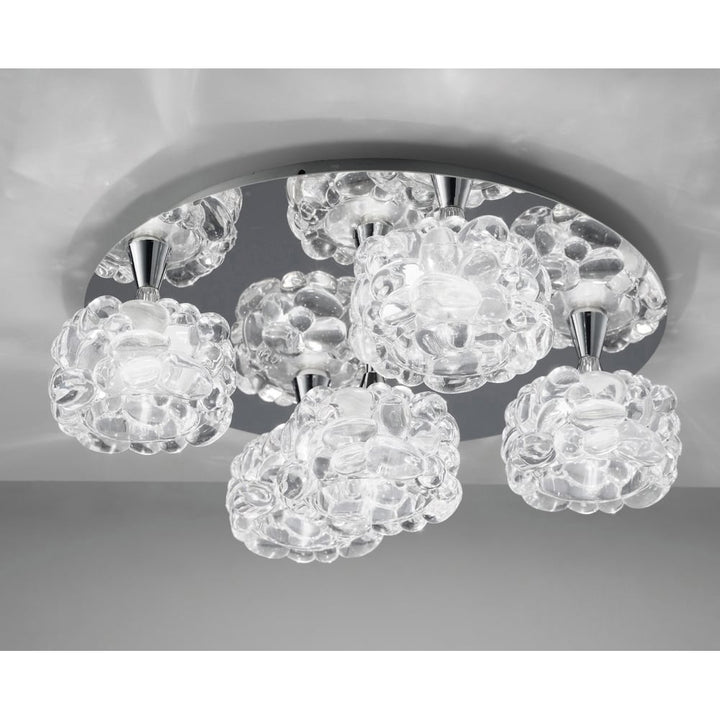 Mantra M3924 O2 Ceiling 5 Light Polished Chrome