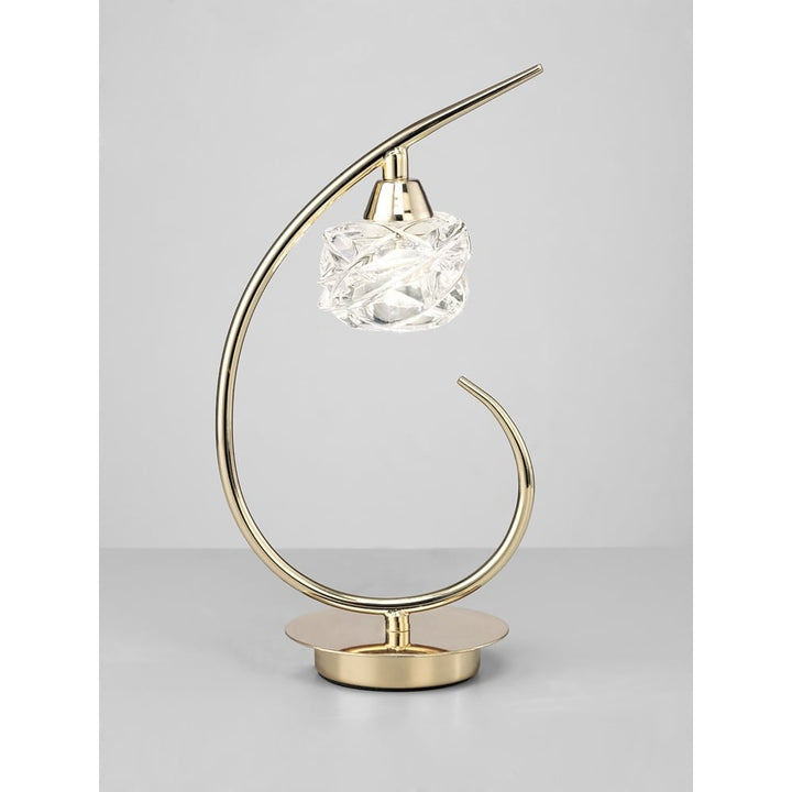 Mantra M3949FG Maremagnum Table Lamp 1 Light French Gold