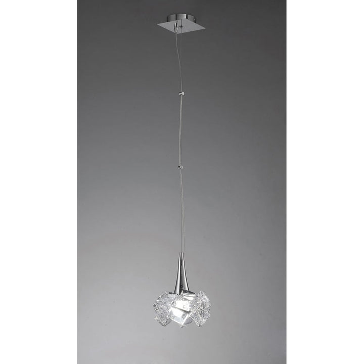 Mantra M3963 Artic Pendant 1 Light Large Polished Chrome