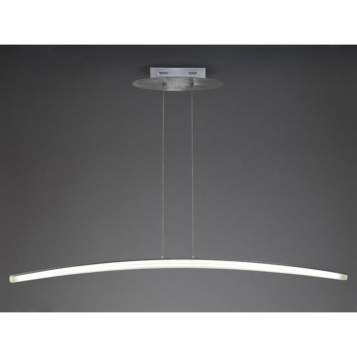 Mantra M4080 Hemisferic Pendant LED Satin Aluminium