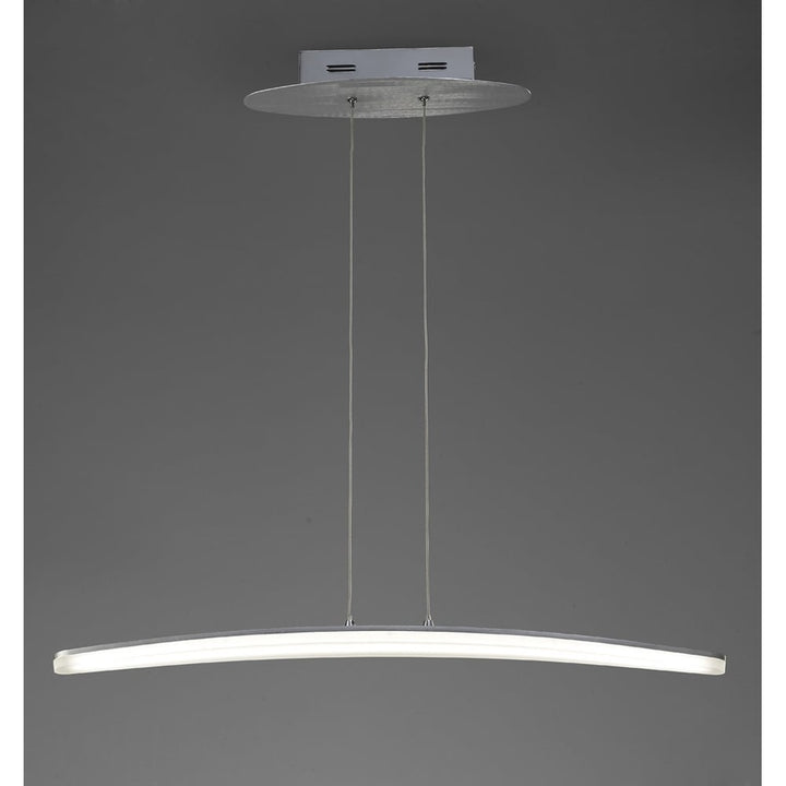 Mantra M4081 Hemisferic Pendant LED Satin Aluminium