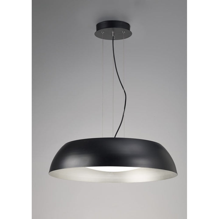 Mantra M4843 Argenta Pendant Large LED Matt Black