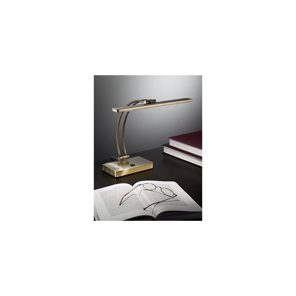 Fran Lighting T893 Bronze Table Lamp 2 Light