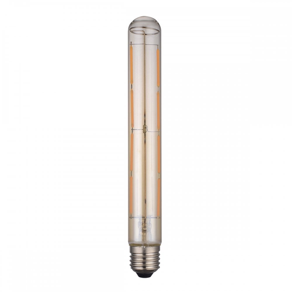 Dar E27 6W LED | Vintage Large Tube Lamp | Dimmable | Pack of 5