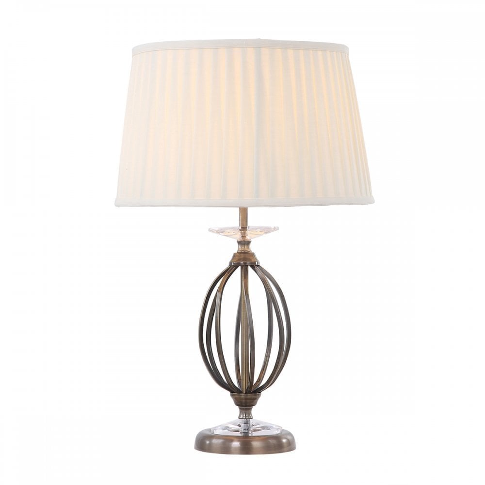 Elstead AG/TL AGED BRASS Aegean One Light Table Lamp Aged Brass