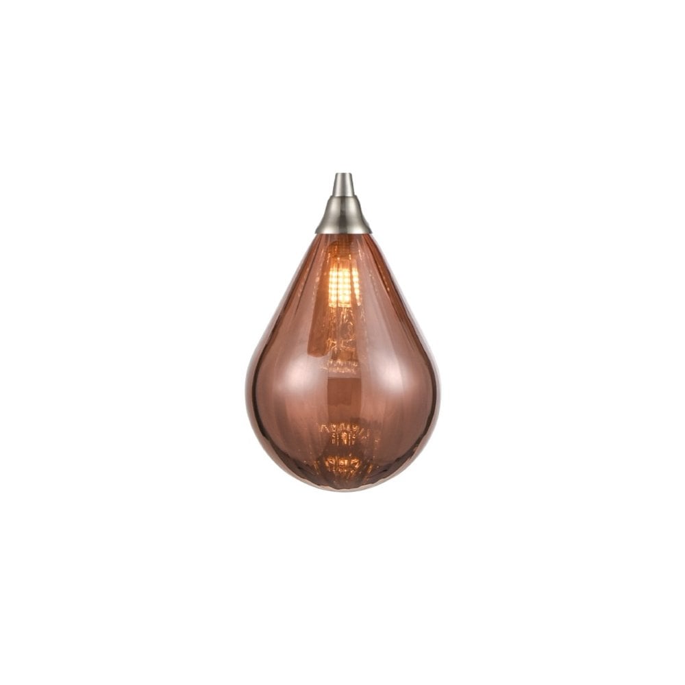 Fran Lighting SH357 Copper Perry Glass Small Shade