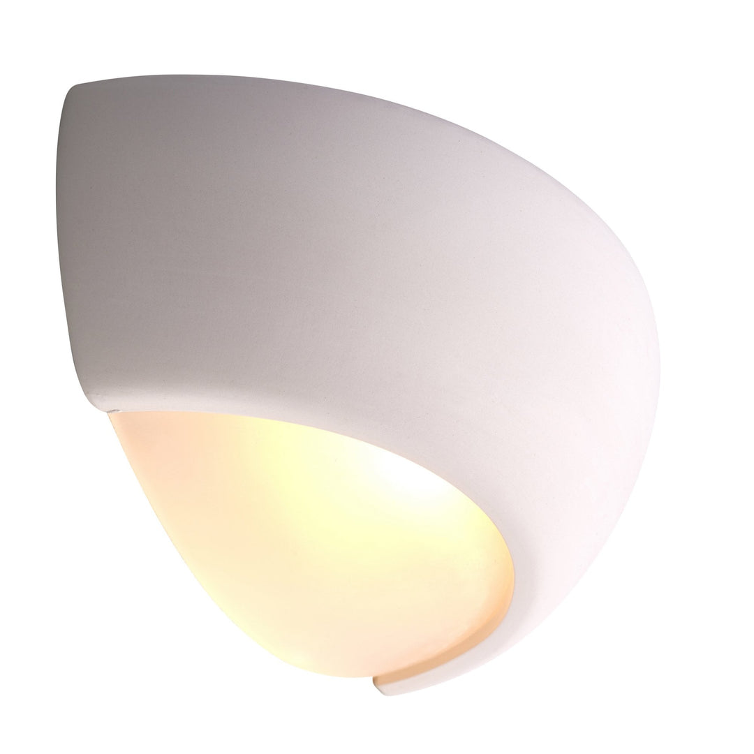 Endon UG-WB-X Eton 1 Light Wall Light Ceramic