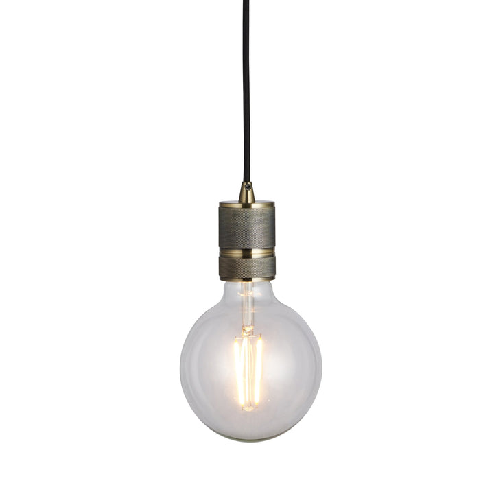 Endon 76587 Urban 1 Light Pendant Brass