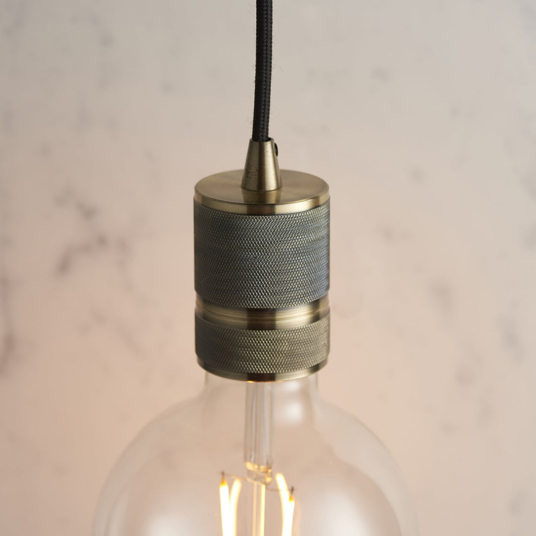 Endon 76587 Urban 1 Light Pendant Brass