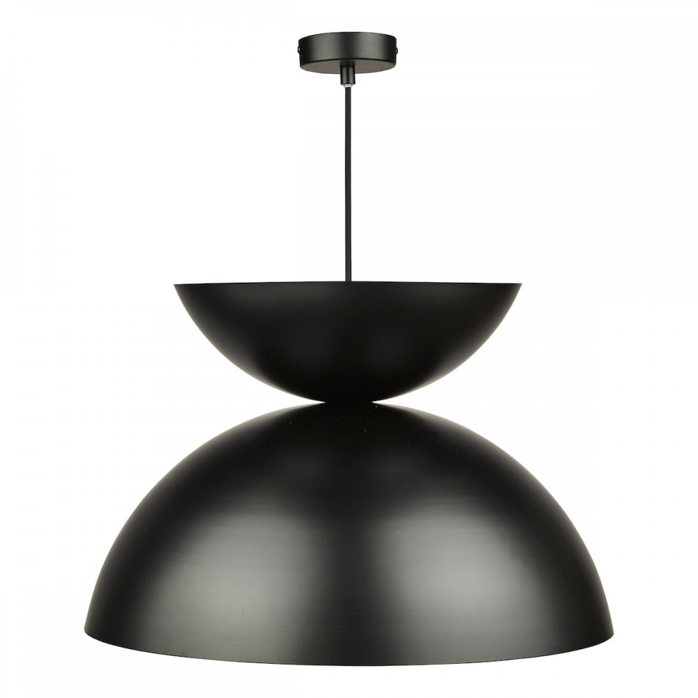 Dar RIY0122 Riya Pendant Matt Black