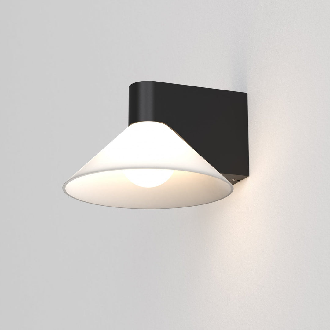 Astro 1451002 Conic Bathroom Wall Light Matt Black