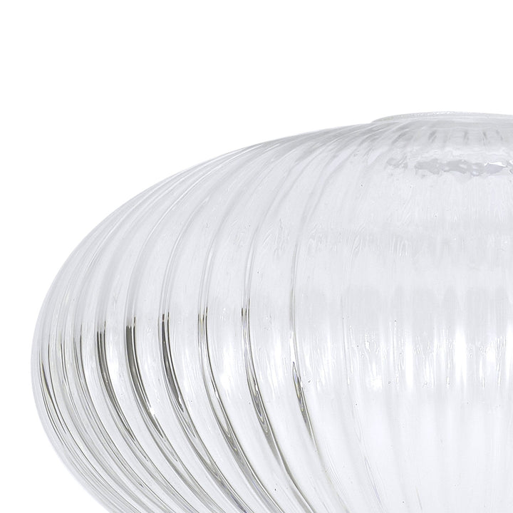 Nelson Lighting NL73319 Amsterdam Shade Clear