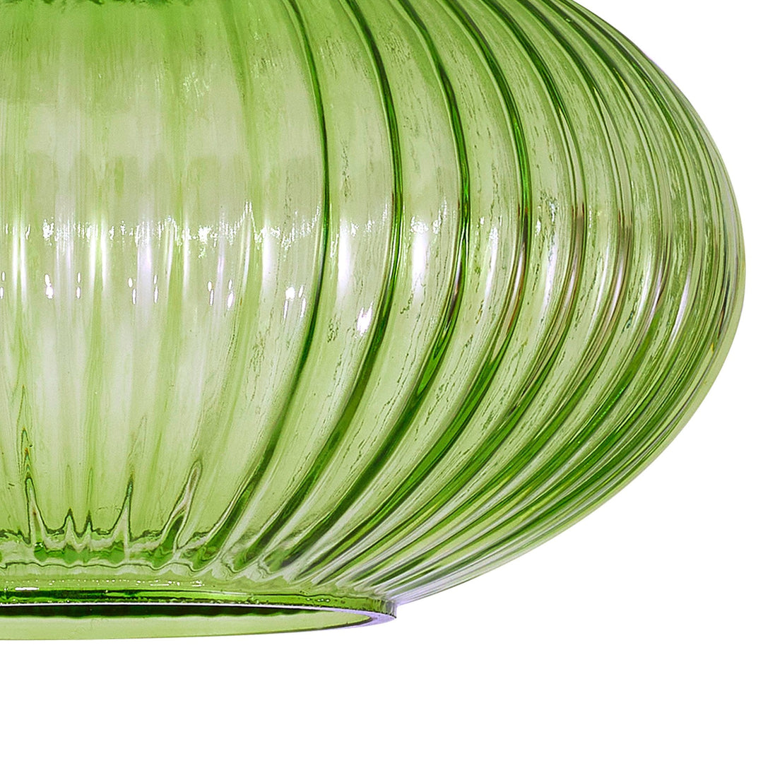 Nelson Lighting NL73359 Amsterdam Shade Green