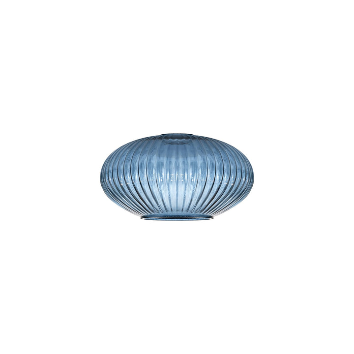 Nelson Lighting NL73369 Amsterdam Shade Petrol Blue