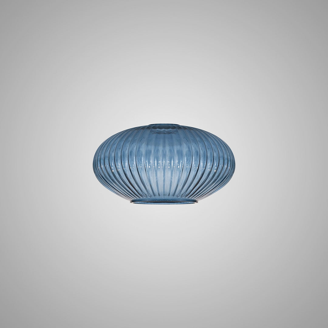 Nelson Lighting NL73369 Amsterdam Shade Petrol Blue