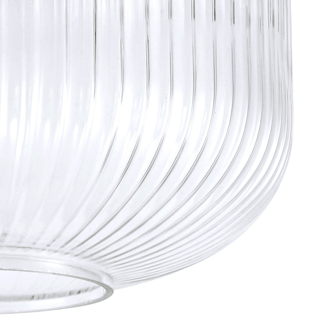 Nelson Lighting NL83019 Amsterdam Shade Clear