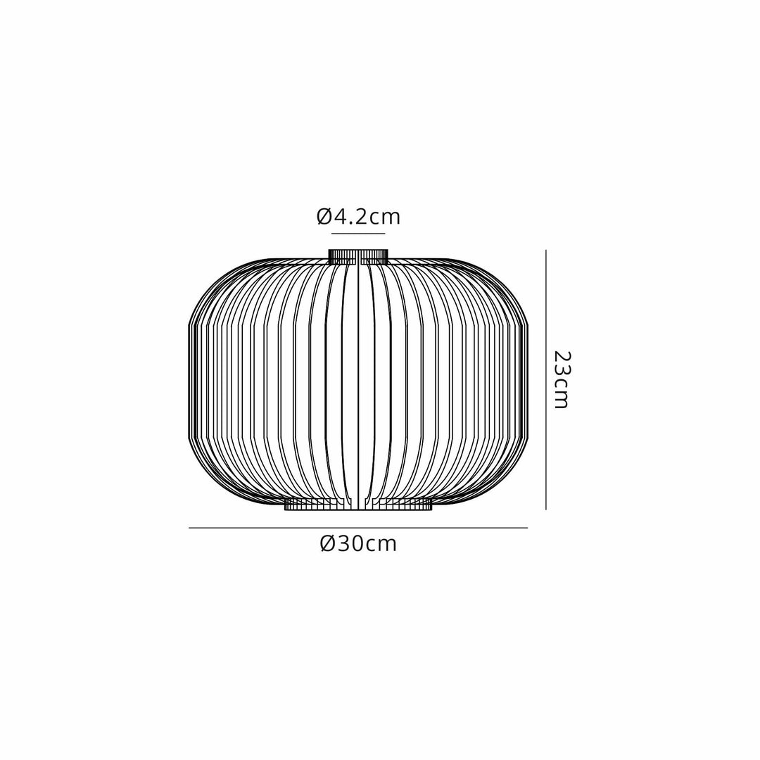 Nelson Lighting NL83059 Amsterdam Shade Smoked