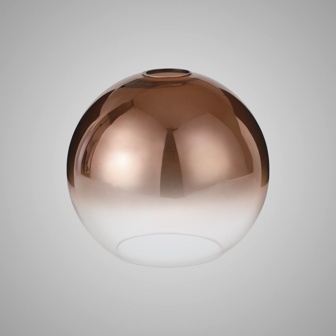 Nelson Lighting NL86969 Amsterdam Shade Copper Clear