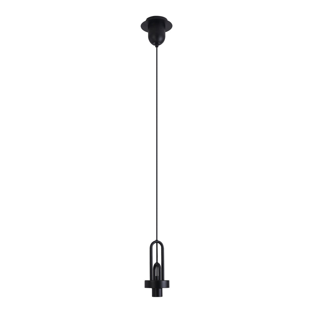 Nelson Lighting NL87729 Amsterdam Suspension Kit Matt Black