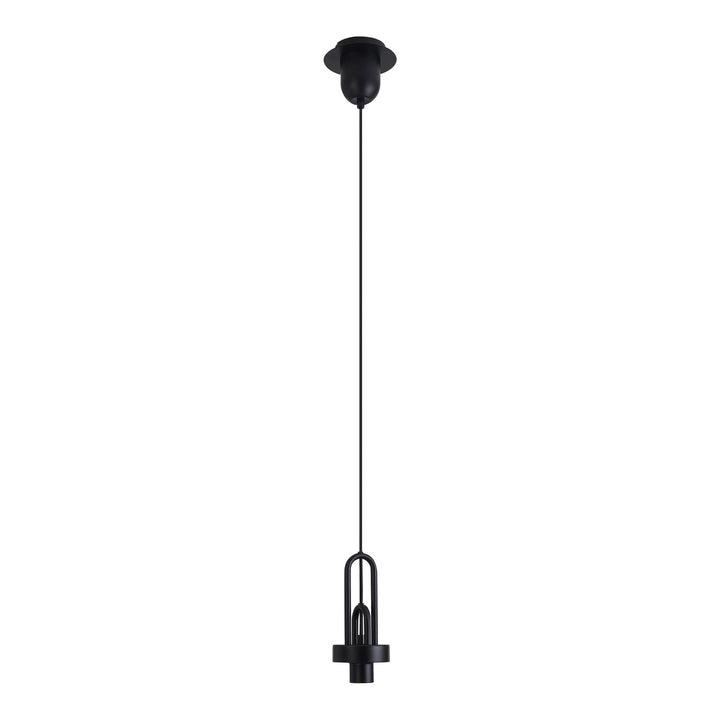 Nelson Lighting NL87729 Amsterdam Suspension Kit Matt Black