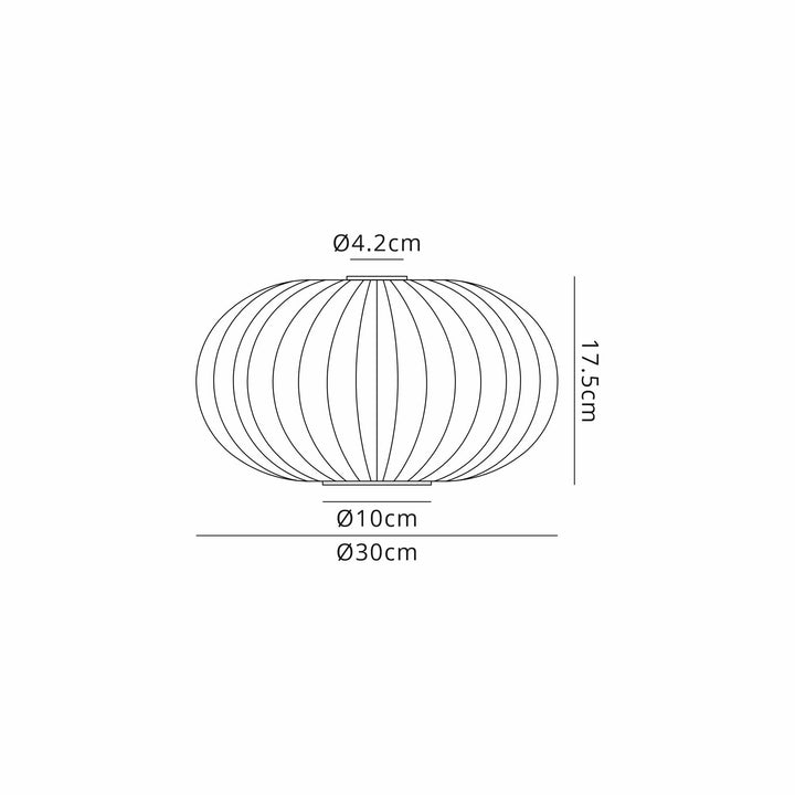 Nelson Lighting NL93099 Amsterdam Shade Clear