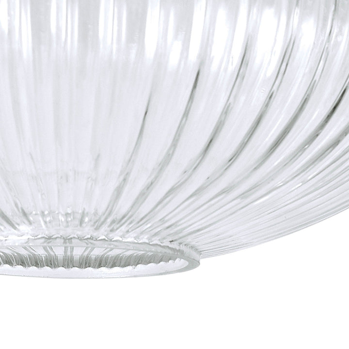 Nelson Lighting NL93099 Amsterdam Shade Clear