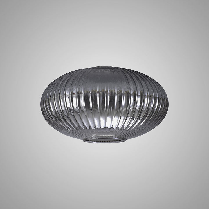 Nelson Lighting NL93109 Amsterdam Shade Smoke