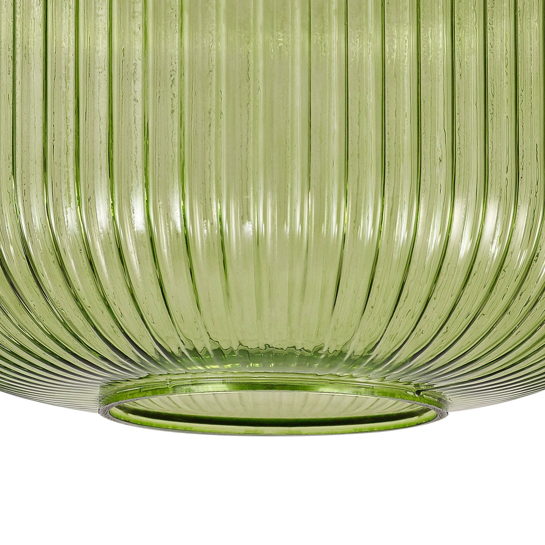 Nelson Lighting NL93159 Amsterdam Shade Green