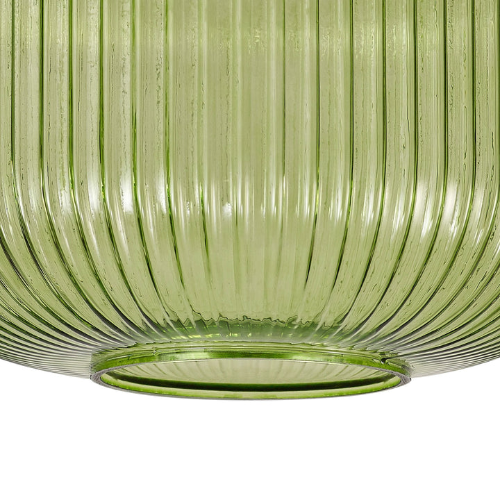 Nelson Lighting NL93159 Amsterdam Shade Green