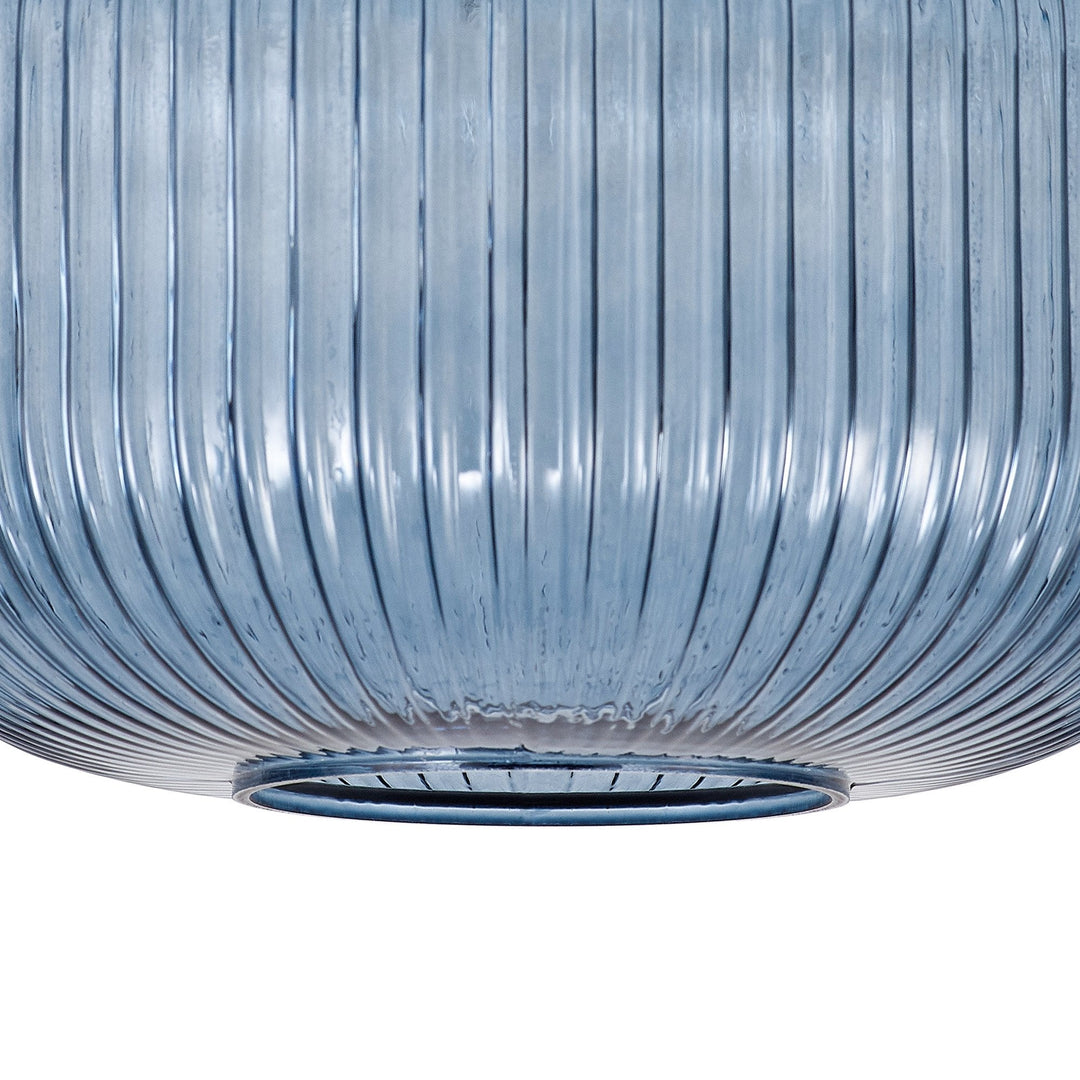 Nelson Lighting NL93169 Amsterdam Shade Petrol Blue