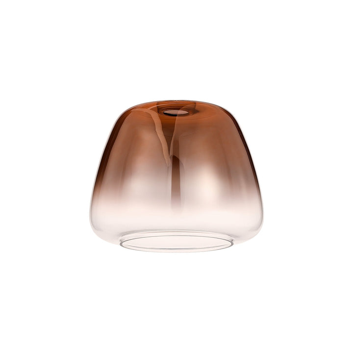 Nelson Lighting NL9989/CUF9 Amsterdam Shade Copper Clear