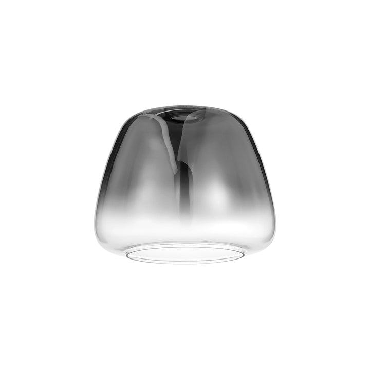 Nelson Lighting NL9989/SMF9 Amsterdam Shade Smoked Clear