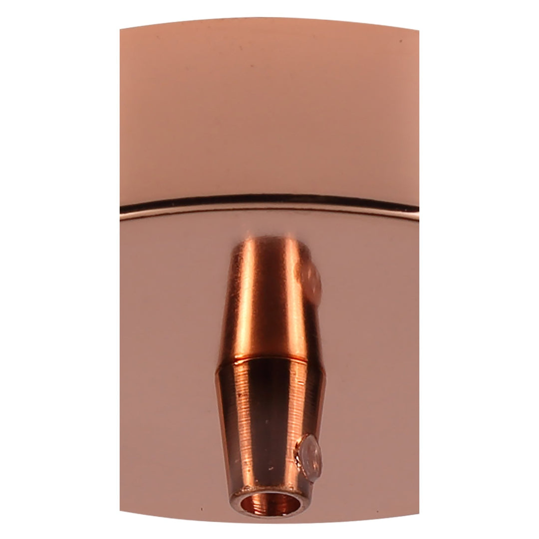 Nelson Lighting NL78849 Apollo Canopy Kit Rose Gold