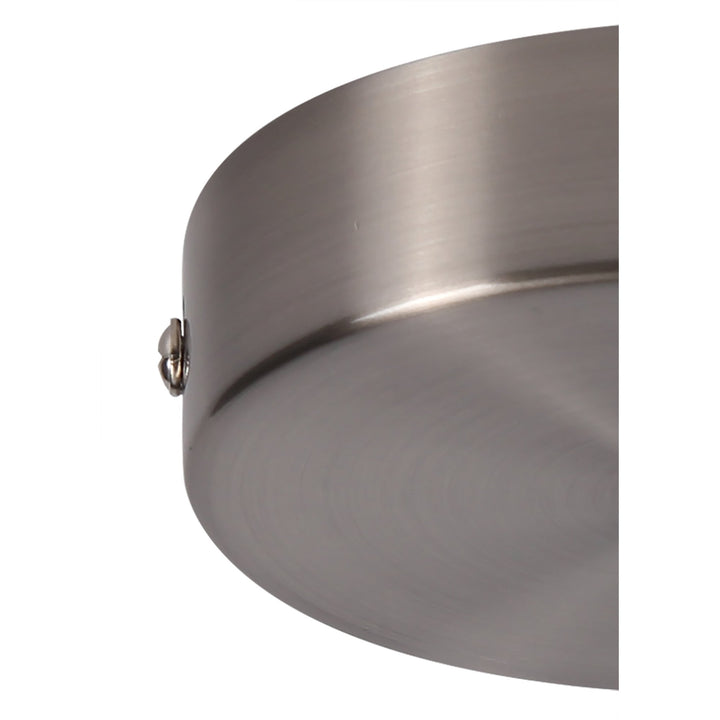 Nelson Lighting NL78869 Apollo Canopy Kit Brushed Nickel