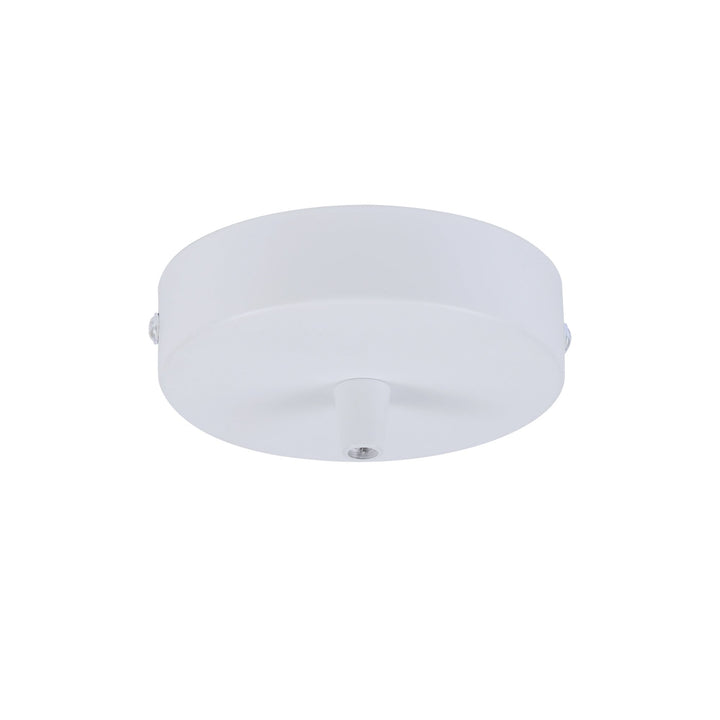 Nelson Lighting NL78909 Apollo Canopy Kit White