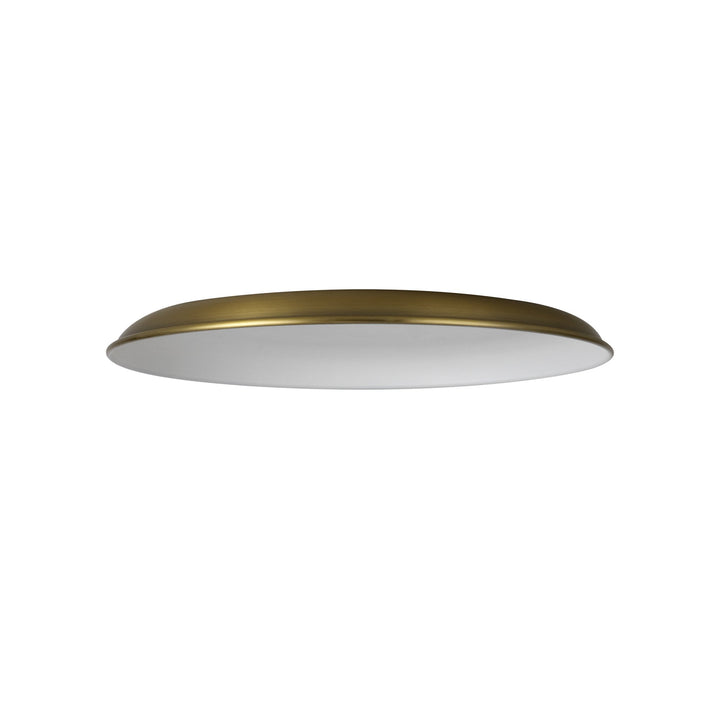 Nelson Lighting NL79019 Apollo Shade Gilt Bronze White