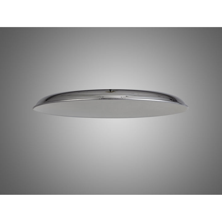 Nelson Lighting NL79039 Apollo Shade Chrome White