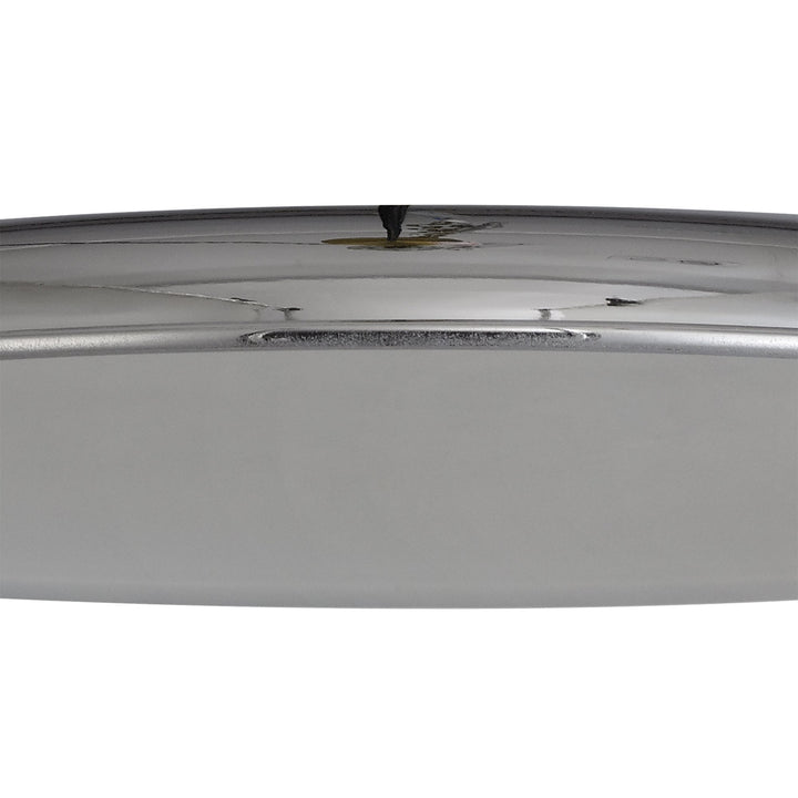 Nelson Lighting NL79039 Apollo Shade Chrome White