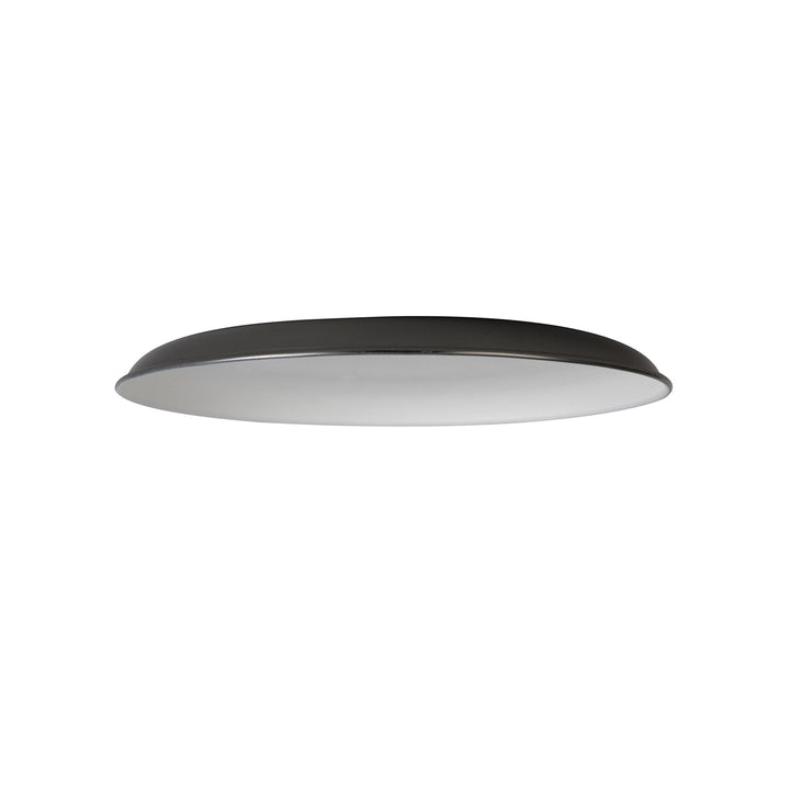 Nelson Lighting NL79059 Apollo Shade Black Chrome White