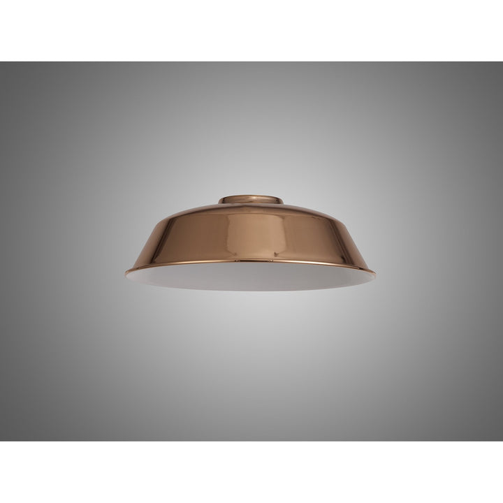 Nelson Lighting NL79119 Apollo Shade Rose Gold White